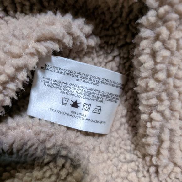 Vintage Woolrich Barn Jacket Mens Size XL Sherpa Lined Canvas Chore Coat Barn - Picture 11 of 11